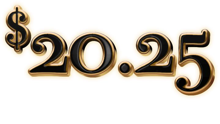 New Year's Celebration! $20.25 pays first month all january long!