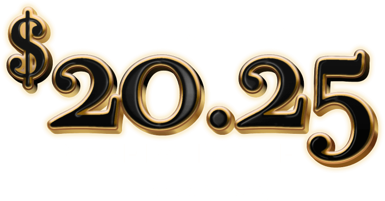 New Year's Celebration! $20.25 pays first month all january long!